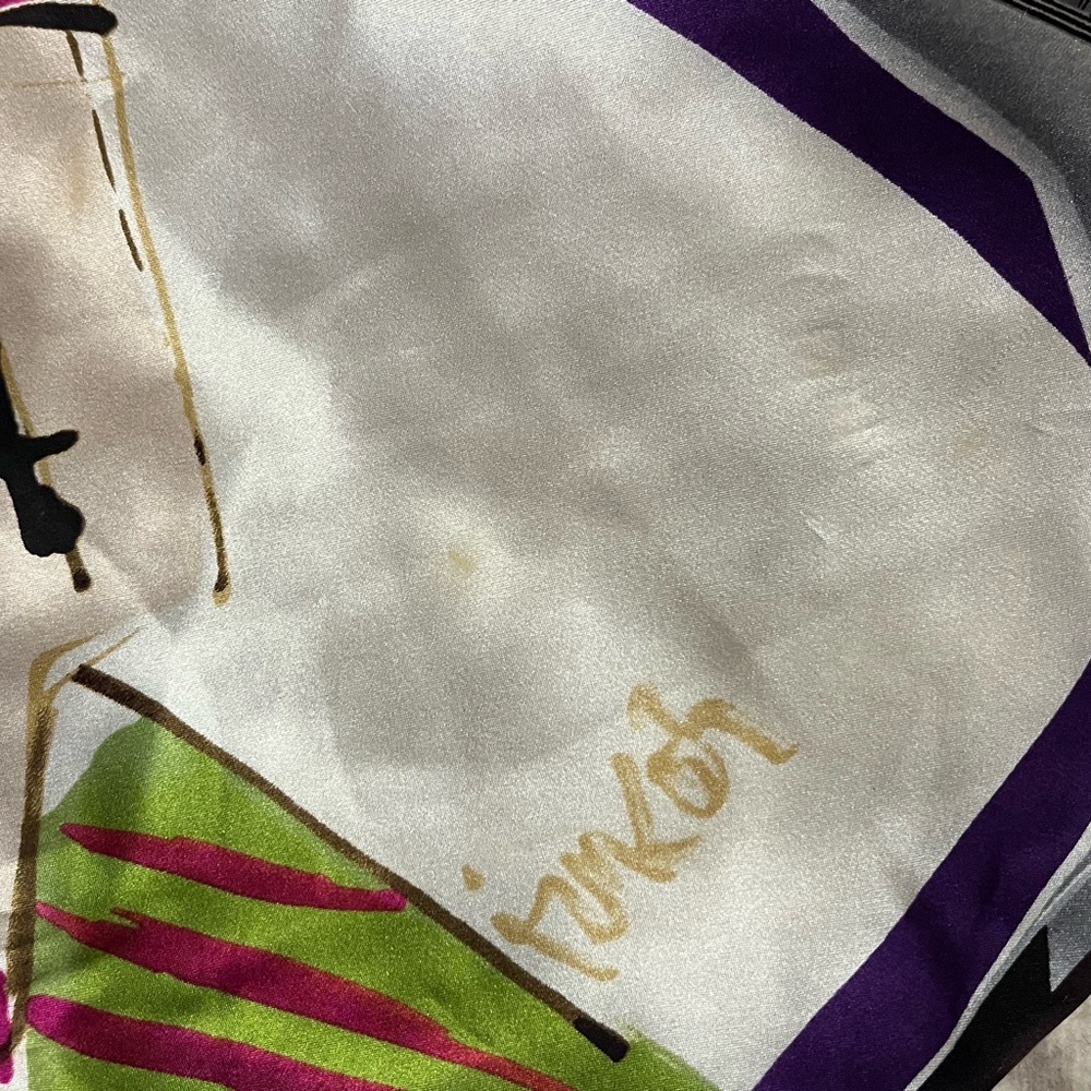 RARE Henri Bendel large scarf/wrap - Picture 3 of 4
